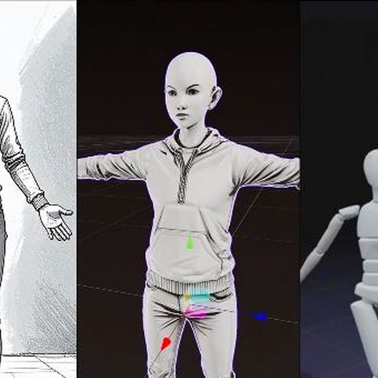 Exploration of AI-assisted asset tools in VFX production pipelines 1
